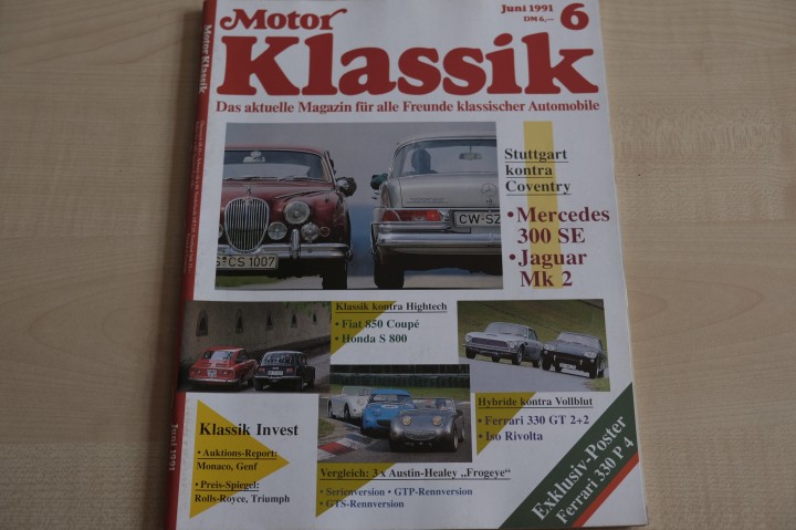 Deckblatt Motor Klassik (06/1991)